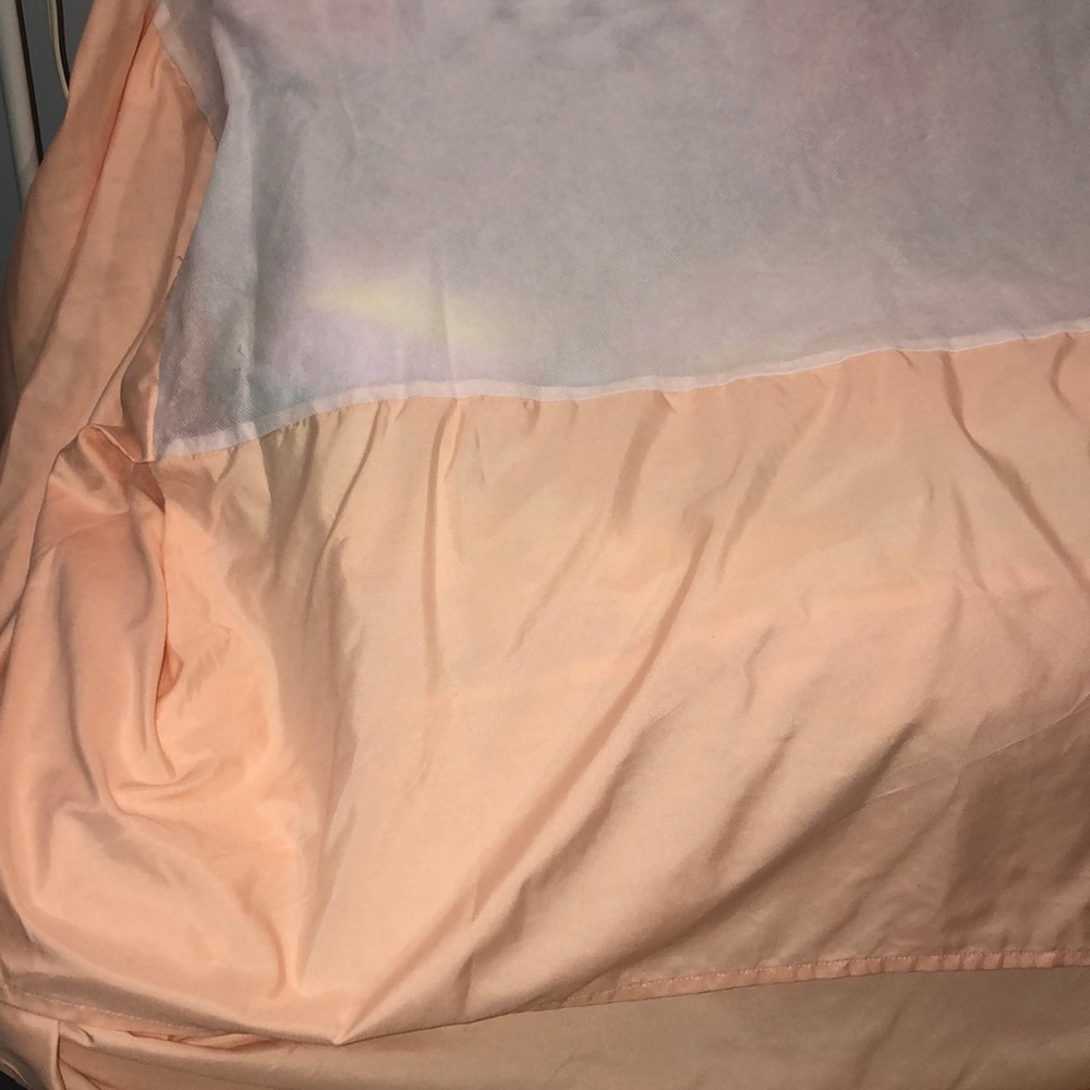 Peach Dust Ruffle